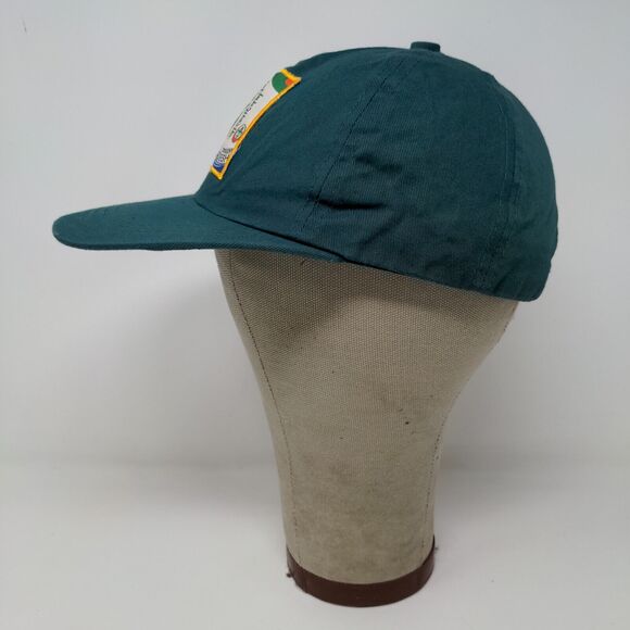 World Scout Jamboree 2015 Japan Strapback Hat Green Embroidered Logo - Picture 5 of 10